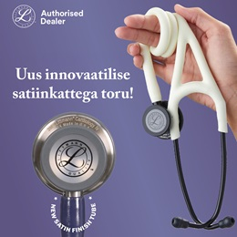 Nüüd saadaval uued satiintöötlusega Littmann stetoskoobid!