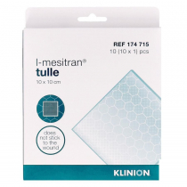 L-Mesitran Tulle dressingw.honey 10x10cm