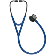 Littmann Cardiology IV stetoskoop tumesinine toru, must otsik